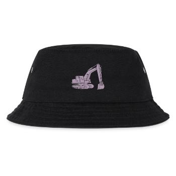 Pelle Silhouette Opérateur d’engins de construction Génie civil - Bob Enfant - noir - Devant