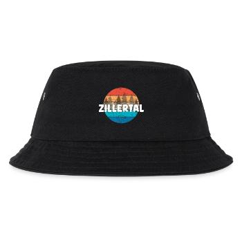 Zillertal - Kinder Bucket Hat - Schwarz - Vorne