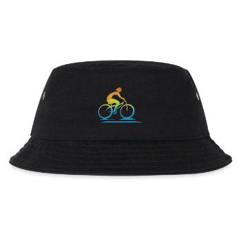 Radfahrer - Kinder Bucket Hat - Schwarz - Vorne