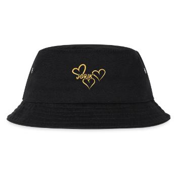 Jorik als Jorik - Kinder Bucket Hat - Schwarz - Vorne