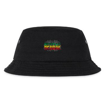 Reggae Symbol Design - Kids’ Bucket Hat - black - Front