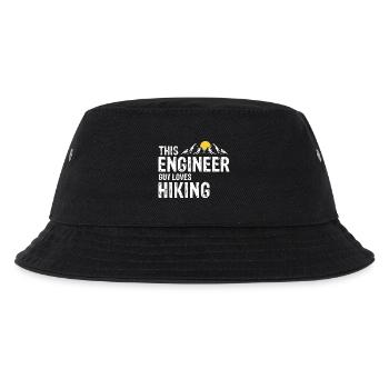 Ingénieur qui fait des randonnées Proud Trail Trekker Outdoor Fan - Bob Enfant - noir - Devant