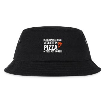 Statut relationnel Amoureux de la pizza - Bob Enfant - noir - Devant