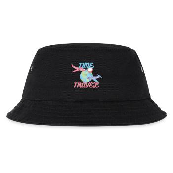 Time to Travel - Kids’ Bucket Hat - black - Front