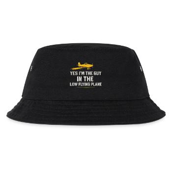 Ländliche Luftfahrt Landwirtschaft Pilotgeschenk - Kinder Bucket Hat - Schwarz - Vorne