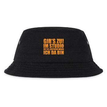 Gib's zu! Bodybuilding Bodybuilder Gym Kraftsport - Kinder Bucket Hat - Schwarz - Vorne