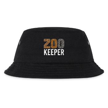 Zoo Gardien de zoo Gardien de zoo Vintage Zoo Wildlife - Bob Enfant - noir - Devant
