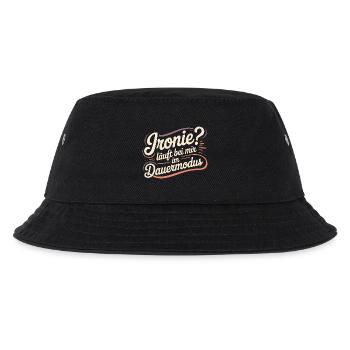 Irony? Runs in continuous mode for me - Kids’ Bucket Hat - black - Front