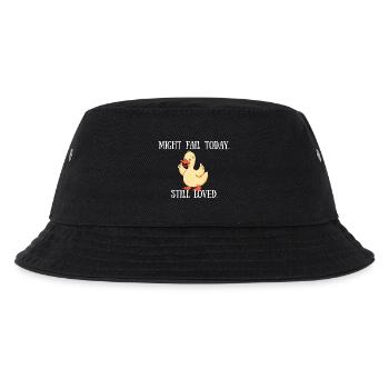 Might Fail Today - Still Loved - Kinder Bucket Hat - Schwarz - Vorne