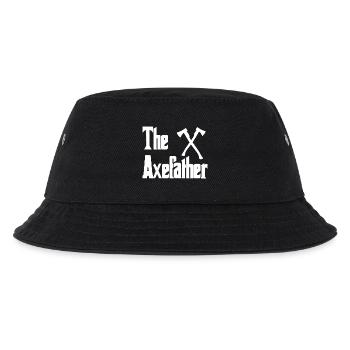 Axefather Kreuzlogo mit Äxten - Kinder Bucket Hat - Schwarz - Vorne