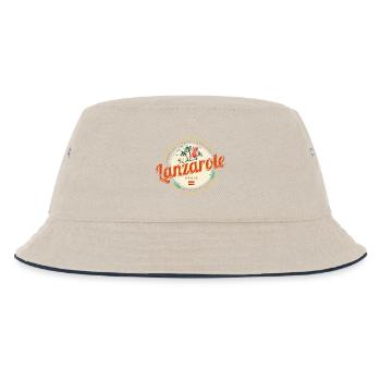 Lanzarote, Îles Canaries Espagne Souvenir Vintage - Bob Enfant - blanc cassé/bleu marine - Devant
