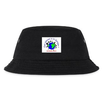 Planet in danger - Kids’ Bucket Hat - black - Front