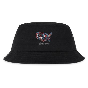 Open 24/7 Since 1776 - Kinder Bucket Hat - Schwarz - Vorne