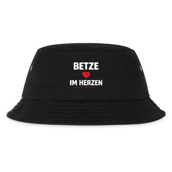 Betze in the Heart – Kaiserslautern Fan Shirt - Kids’ Bucket Hat - black - Front