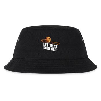 Let that slide Posaune Posaunenspieler Posaunist - Kinder Bucket Hat - Schwarz - Vorne