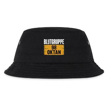Blood Type 98 Octane - Gasoline Design - Kids’ Bucket Hat - black - Front