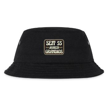 55 Jahre alt Geburtstag 55. Geburtstag - Kinder Bucket Hat - Schwarz - Vorne