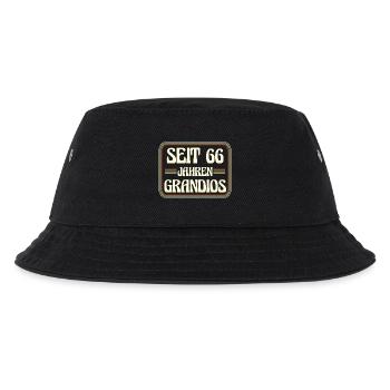66 Jahre alt Geburtstag 66. Geburtstag - Kinder Bucket Hat - Schwarz - Vorne