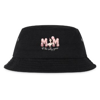 Mom of the Silly Goose - Kids’ Bucket Hat - black - Front