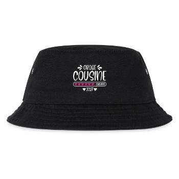 Big Cousin 2027 loading heart loading bar - Kids’ Bucket Hat - black - Front