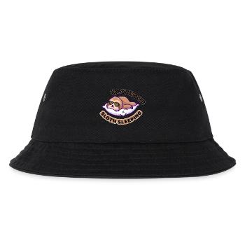 Do Not Disturb Sloth Sleep - Kids’ Bucket Hat - black - Front
