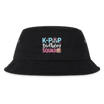 Équipe d’anniversaire K-Pop - Bob Enfant - noir - Devant