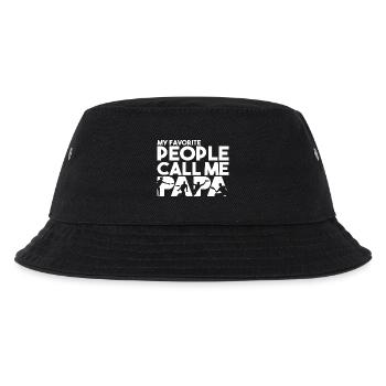 Mes personnes préférées m’appellent papa frisbee dad - Bob Enfant - noir - Devant