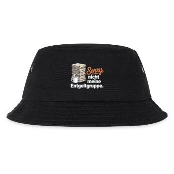 Sorry Nicht Meine Entgeltgruppe Beamte TVöD Büro - Kinder Bucket Hat - Schwarz - Vorne