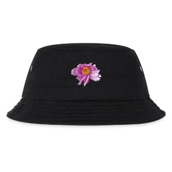 Peony_Dancing_in_Wind - Kids’ Bucket Hat - black - Front