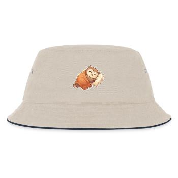 Hibou qui dort - Bob Enfant - blanc cassé/bleu marine - Devant