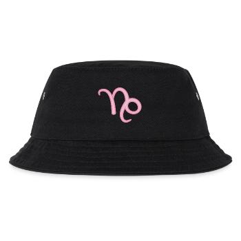 Signe du signe du Capricorne rose pastel - Bob Enfant - noir - Devant
