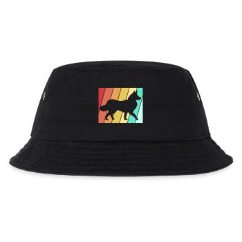 Border Collie - Kids’ Bucket Hat - black - Front