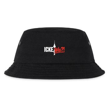 Icke Wa Berlin Fernsehturm Spruch Design - Kinder Bucket Hat - Schwarz - Vorne