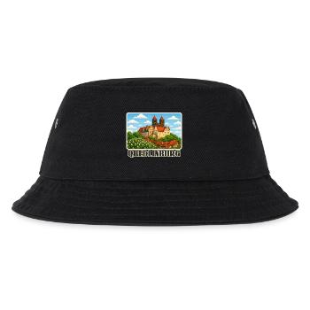 Quedlinburg - Kinder Bucket Hat - Schwarz - Vorne