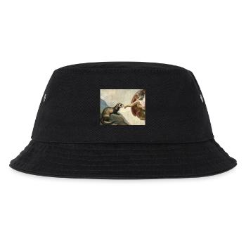 Frettchen Schlägt Gottes Hand Frettchen meme - Kinder Bucket Hat - Schwarz - Vorne