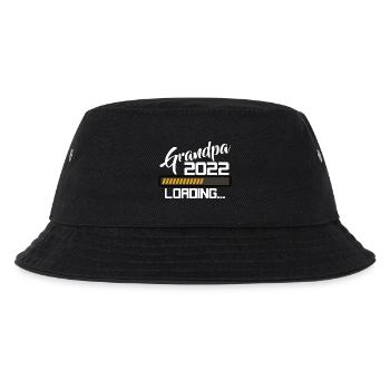 Grandpa Loading 2022 - Kinder Bucket Hat - Schwarz - Vorne