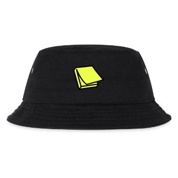 Postit - Kinder Bucket Hat - Schwarz - Vorne