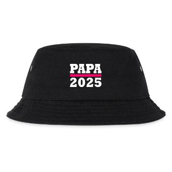 Papa 2025 - Kids’ Bucket Hat - black - Front