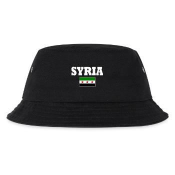 Syria Flag - Kids’ Bucket Hat - black - Front