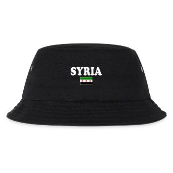 Syria Flag - Kids’ Bucket Hat - black - Front