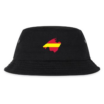 Mallorca - Kinder Bucket Hat - Schwarz - Vorne