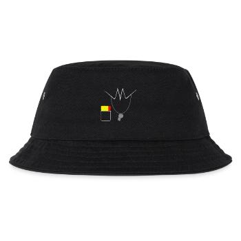 Schiedsrichter - Kinder Bucket Hat - Schwarz - Vorne