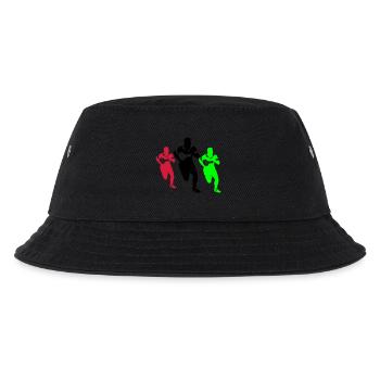 Rugby, Sport - Kinder Bucket Hat - Schwarz - Vorne