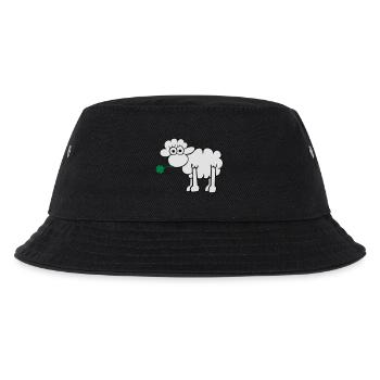 Sheep with clover - Kids’ Bucket Hat - black - Front