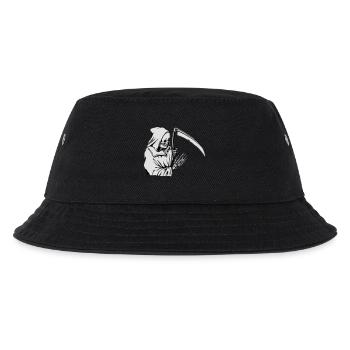 Silhouette de Faucheuse avec faux - Bob Enfant - noir - Devant