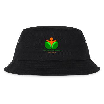 Thriving Green - Kinder Bucket Hat - Schwarz - Vorne