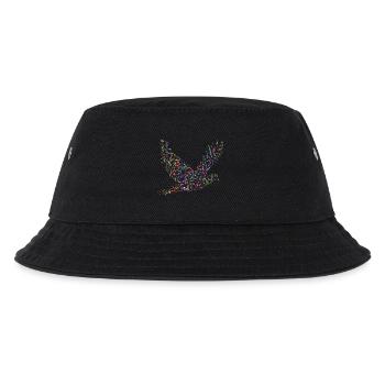 Friedenstaube - Kinder Bucket Hat - Schwarz - Vorne