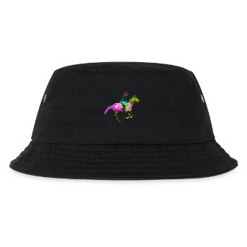 Colorful rider - Kids’ Bucket Hat - black - Front