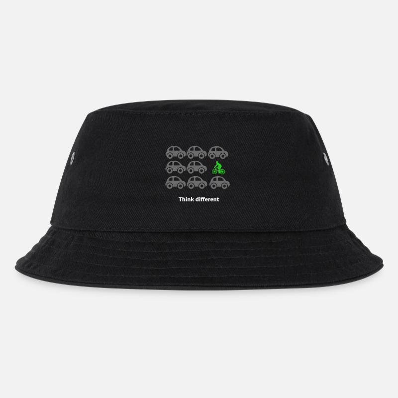 Fahrradfahren - Kinder Bucket Hat - Schwarz