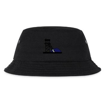 Coal mine mine gift idea work hobby - Kids’ Bucket Hat - black - Front